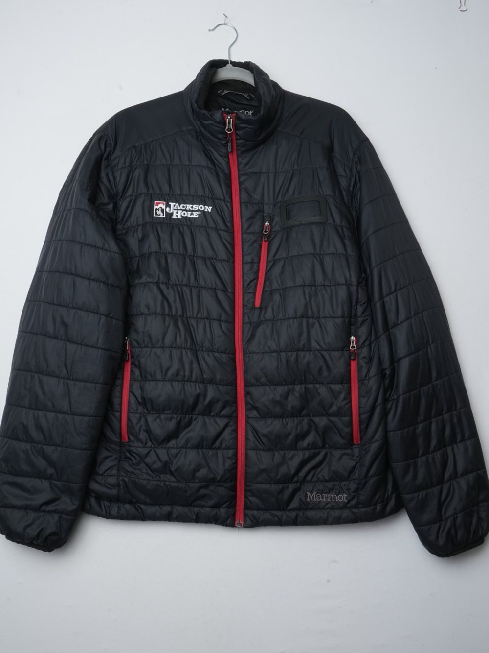 Marmot Black Puffer Jacket Jackson Hole Ski